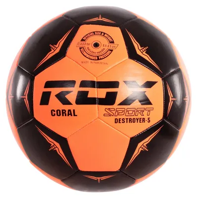 Produktbild von Fußball Ball Rox Destroyer Größe 5 Coral FÚTBOL 11