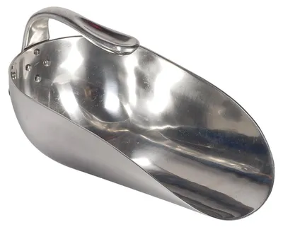 Immagine prodotto di Paletta per mangime con manico interno orizzontale, 1000-2000 g | Paletta di pesatura, paletta manuale Dimensioni: circa 1000 g