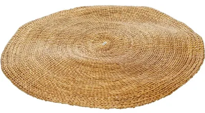 Productafbeelding van Handgevlochten Vloerkleed Ø 150 cm Duurzaam en Fairtrade