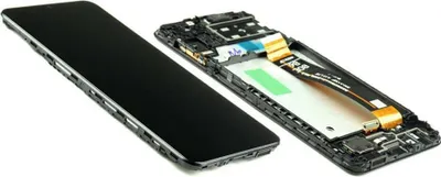 Produktbild von Original LCD Display Touchscreen Bildschirm Rahmen Schwarz für Samsung Galaxy M13 M135F & Werkzeug