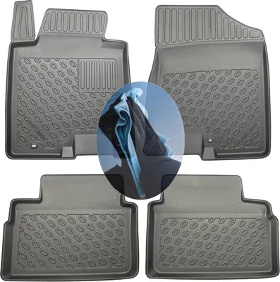 Produktbild von Z508756 TPE-Gummifußmatten kompatibel mit  Kia Cee'd SW Ceed SW  2 JD Sporty Wagon Kombi 5-türer 2012-2018
