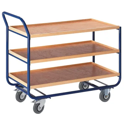 Produktbild von Rollcart Tischwagen 06-7036 blau 60,0 x 117,0 x 99,0 cm