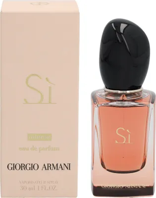 Produktbild von Giorgio Armani Si Intense, Frauen, 50 ml, Schwarze Johannisbeere, Davana, Rose, Benzoe-Resinoid, Patschuli, Flasche