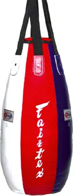 Zdjęcie produktu dla Worek treningowy Fairtex 3 ft. Teardrop Bag HB4, kolor czerwono-biało-niebieski