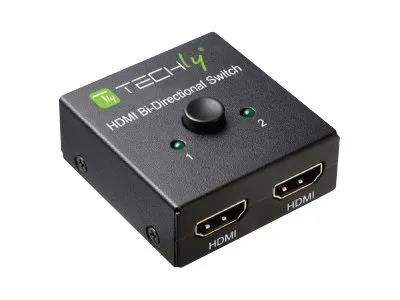 Immagine prodotto di Commutatore video/audio Techly - 2 x HDMI - Desktop