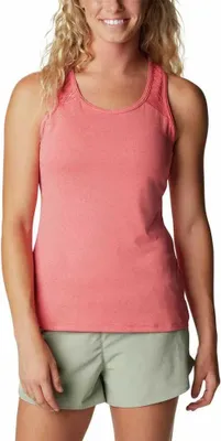 Image de Columbia Peak to Point II, t-shirt sans manches, couleur orange, taille S (pour femme)