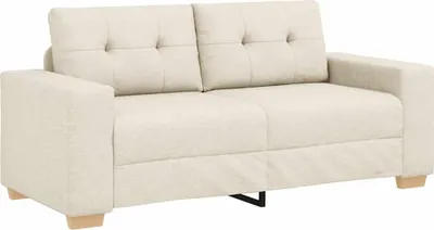 Obrázok produktu pre vidaXL Dvojmiestna pohovka z ľanu 180x77x82 cm