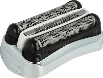 Produktbild von vhbw Ersatz-Scherkopf kompatibel mit Braun Series 3, cruZer clean Elektrorasierer, Silber