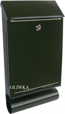 Produktbild von Briefkasten Mit Röhre A-4T, Olivgrün – Skl A4T 496