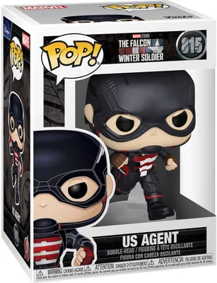 Produktbild von Marvel Studios The Falcon And The Winter Soldier - US Agent 815 - Funko Pop! - Vinyl Figur