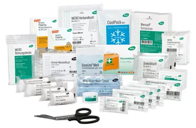 Produktbild von WERO Basis Füllung DIN 13157 mit Weroplast PowerTex Pflastern