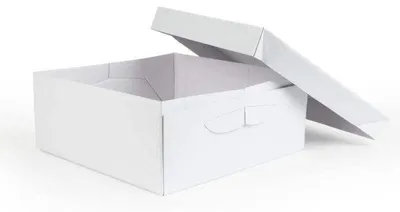 Obrázek produktu pro PME CBO805, Nádoba na koláč, Obdélníkový, Bílá, 279 mm, 279 mm, 152 mm