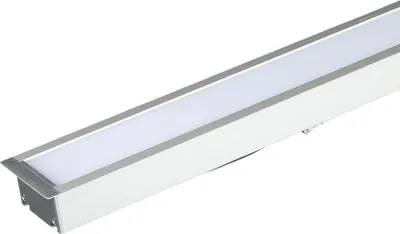 Produktbild von V-TAC 7-41-S Linear-Einbauleuchte 'SAMSUNG CHIP' mit Aluminiumgehäuse, 30.000 h Lebensdauer, linkbar bis 12 m