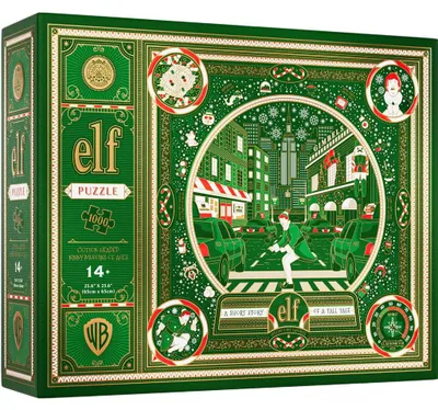 Zdjęcie produktu dla Puzzle 1000 elementów Theory11 – Świąteczna edycja elfów