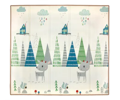 Obrázek produktu pro Milly Mally Skládací pěnová podložka, 197 x 177cm - Play Deer