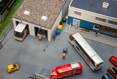 Produktbild von Faller 130120 H0 Bausatz Busdepot auch für Car System
