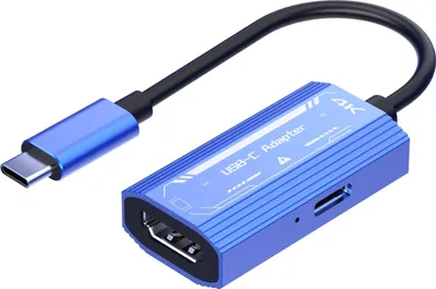 Zdjęcie produktu dla INF Adapter USB-C/M do PD+HD2.0 - Połączenie HDMI dla VisionGlass, XREAL