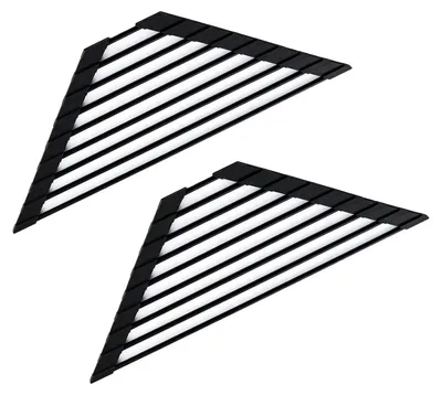 Immagine prodotto di Omgoods - Scolapiatti triangolare - 2 pezzi, pieghevole per lavello