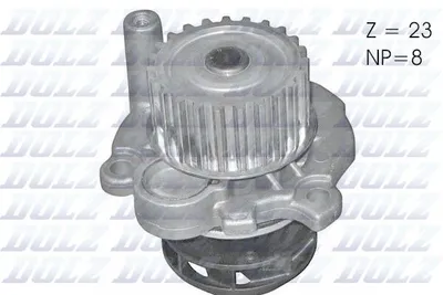Immagine prodotto di Pompa acqua DOLZ (A186) per VW Transporter T5 Audi A3 Golf IV Jetta A4 B5 Skoda