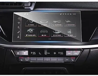 Produktbild von Famanu Navigationsbildschirm-Schutz für Audi A3 2021-2024 - 10,1 Zoll kratzfestes Glas