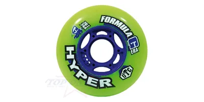 Immagine prodotto di Hyper Wheels Hockey Indoor Formula G Era 4 Unità Rad Grün 76 mm / 74A Grün 76 mm / 74A
