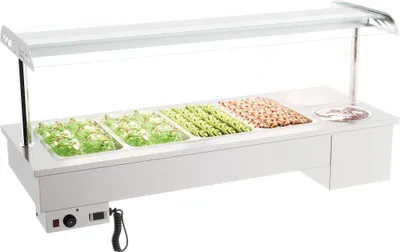 Zdjęcie produktu dla Wbudowana bemaria z tacami 4/1