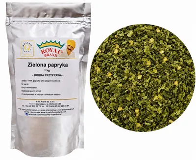 Produktbild von Grüner Paprika 1 Kg - Gutes Gewürz