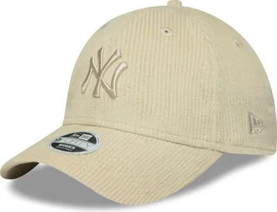 Produktbild von New Era Women MLB 9FORTY Cord Cap New York Yankees beige