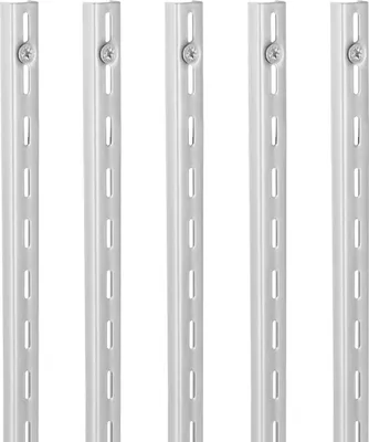 Produktbild von Regalschiene 39 Zoll, 10er-Pack, verstellbare Stahl-Wandregal-Pilaster