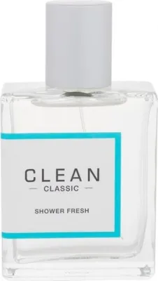 A clear, professional studio shot of a bottle of Clean Shower Fresh Eau de Parfum for women.