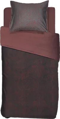 Produktbild von Beddinghouse Spannbettlaken  Dodo Pavone Dark Red 90x200 rot