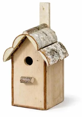 Immagine prodotto di Casetta per nidi di legno per uccelli, facile da pulire