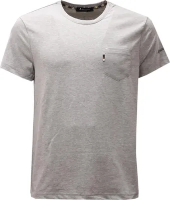Obrázek produktu pro 2643AE pánské bavlněné šedé melanžové tričko AQUASCUTUM man