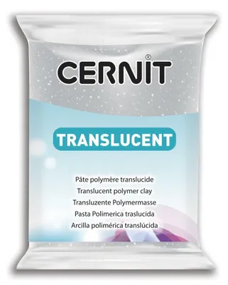 Transparente Modelliermasse 56g, durchscheinend weiß