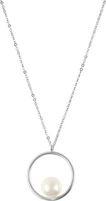 Produktbild von Akzent Edelstahlschmuckset (Kette und Ohrringe), mit Glasperlen