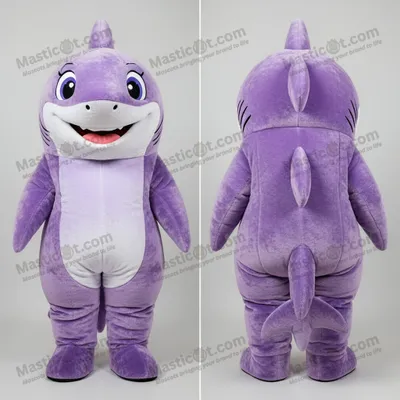 Produktbild von Lavendel-breitlächeliger MASTICOT Hai-Maskottchen