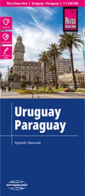Produktbild von Reise Know-How Landkarte Uruguay, Paraguay (1:1.200.000)