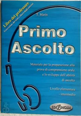 Imagen del producto de Primo Ascolto, Libro del professore