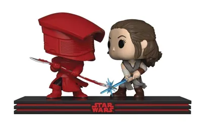 Image de Funko Pop - Star Wars - Double pack Rey & Praetorian Guard 9cm