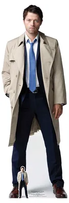 Produktbild von Supernatural Pappaufsteller (Stand Up) - Castiel (184 cm)