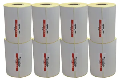 Produktbild von Thermische Etiketten, 100 x 60 mm - 4000 Stück