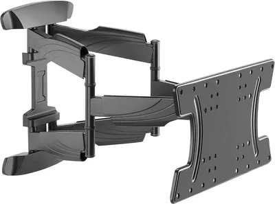 Produktbild von RICOO TV Wandhalterung Fernseher Halterung schwenkbar S3042 für 32-55 Zoll Fernsehhalterung Wand neigbar universal smart flach Curved Wandhalter bis 30 kg VESA 400 (200) x 200 mm