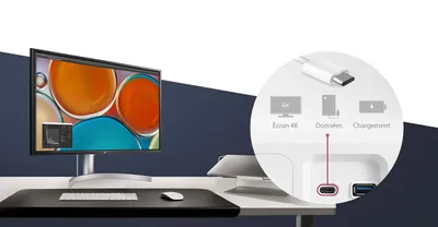 Obrázek produktu pro LG 32UL750-W, 80 cm (31.5"), 3840 x 2160 px, 4K Ultra HD, LED, 4 ms, Stříbrná