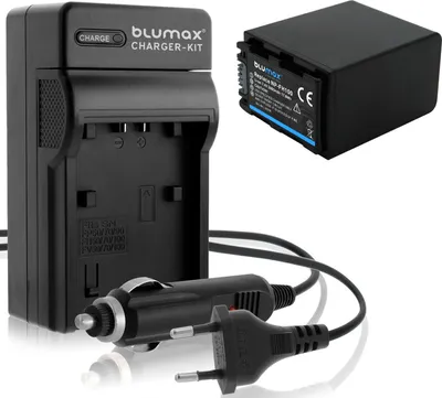 Produktbild von 1x Akku + Lader für Sony NP-FH100 NP-FH40 NP-FH50 NP-FH60 NP-FH70 2400 mAh