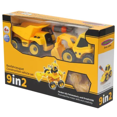 Produktbild von Jamara Baufahrzeugset 9in2 4+
