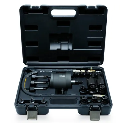 Produktbild von CCLIFE 21tlg Diesel Einspritzdüsen Abzieher Pneumatischer Injektor Abzieher mit Adapter Kompatibel mit Bosch Delphi Denso Siemens