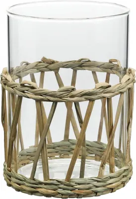 Produktbild von Glasvase Zylinder Gräser Deko Vase Glas Ø8cm H12cm