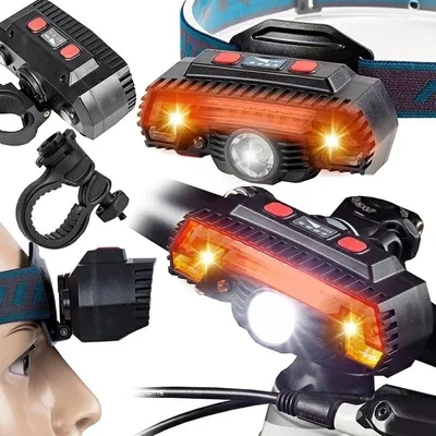 Zdjęcie produktu dla Gotel L8B1 Lampka Rowerowa I Oświetlenie 2W1