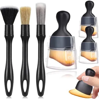 Produktbild von Weichhaarborstel Set 7-teilig Innenreinigung Auto Detailing