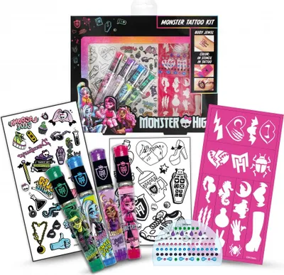 Obrázek produktu pro Nd39_504895 Monster High Sada tetování 24X20X3 P